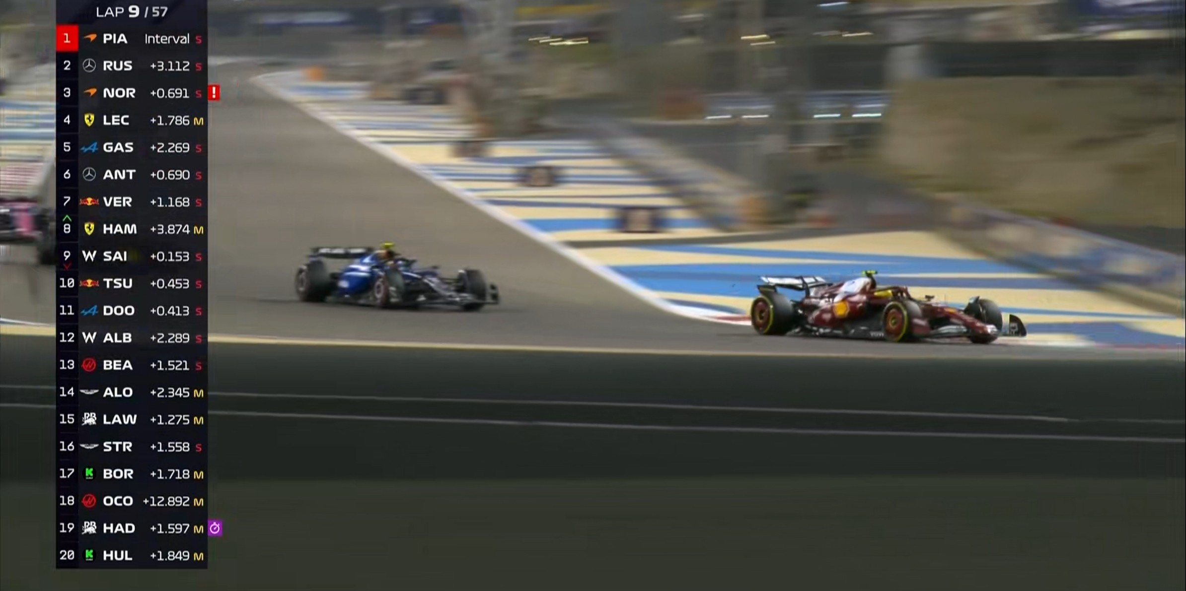 梅赛德斯绝杀阿斯顿马丁,皮亚斯特里统治全场 梅赛德斯绝杀阿斯顿马丁,皮亚斯特里统治全场